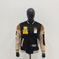 Cotton Fleece Chenille Embroidered Varsity Jacket