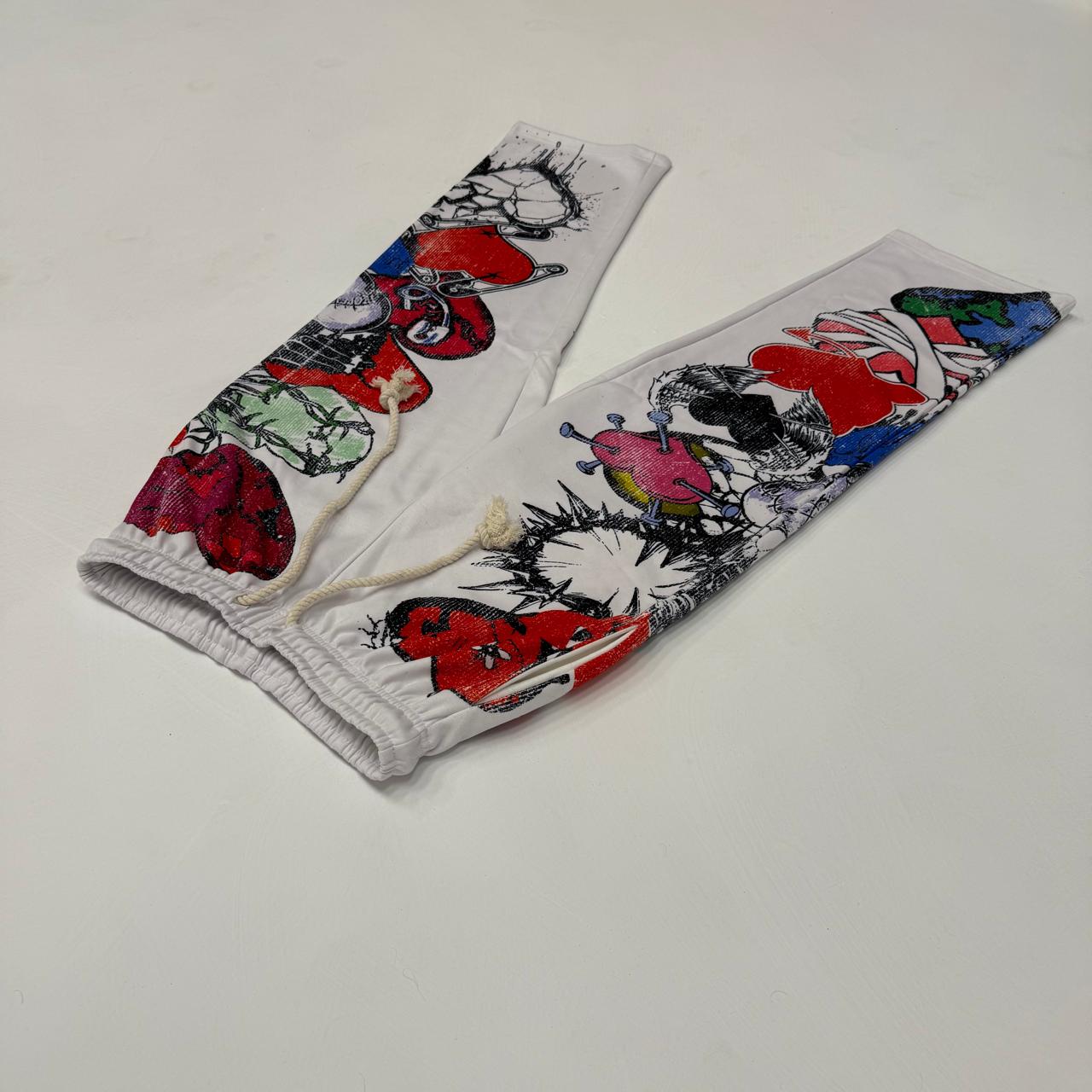 Baggy Sweat Pant with DTG Printing