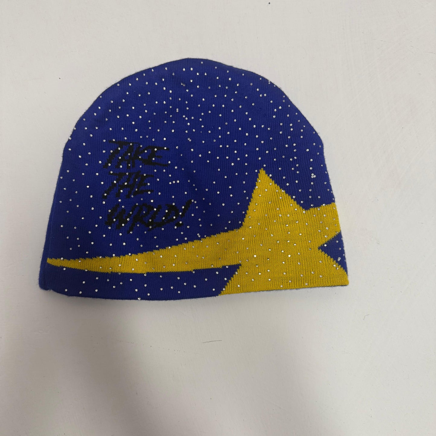 Custom Rhinestone Acrylic Beanies