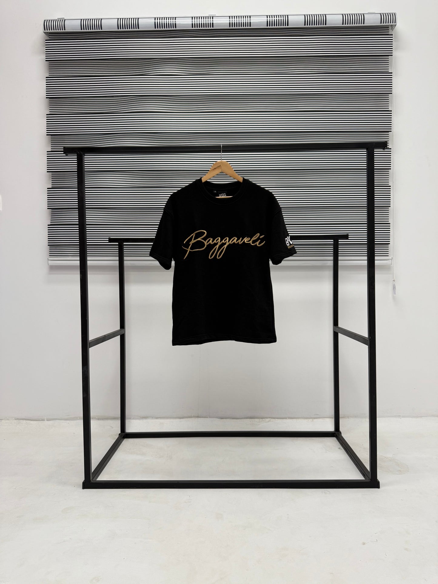 Regular Fit T-Shirt with Puff Printing & Embroidery