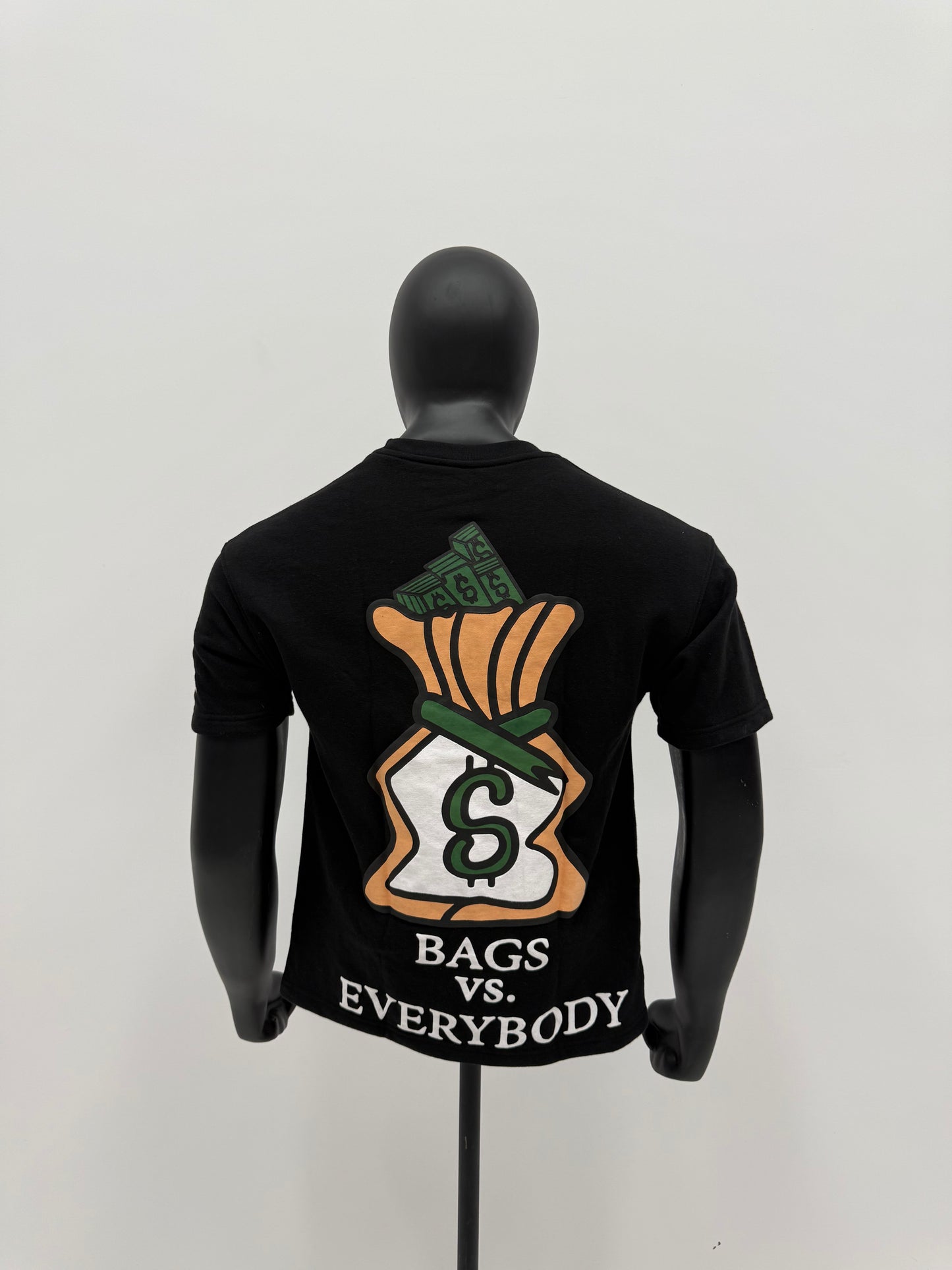 Regular Fit T-Shirt with Puff Printing & Embroidery