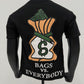 Regular Fit T-Shirt with Puff Printing & Embroidery