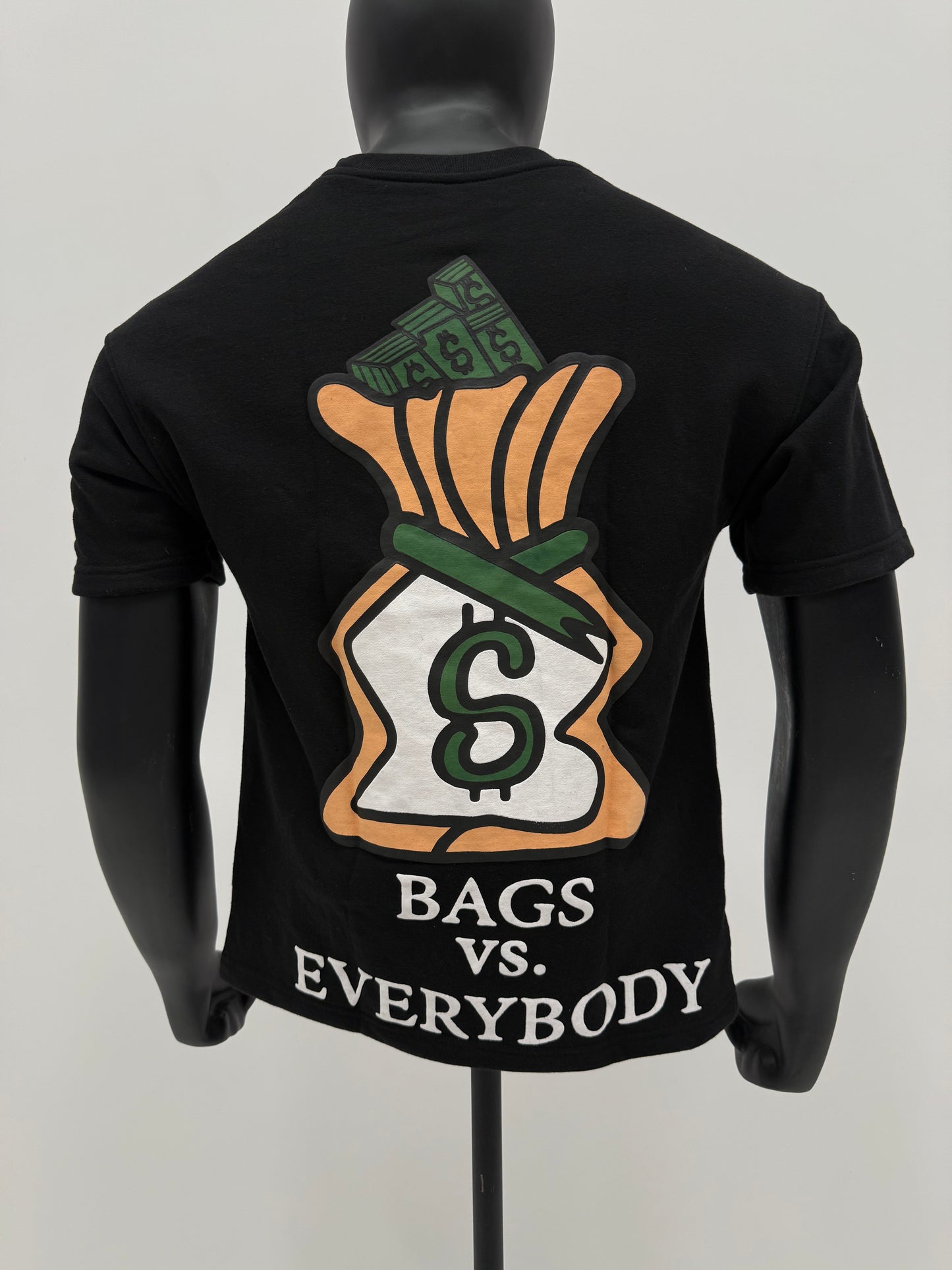 Regular Fit T-Shirt with Puff Printing & Embroidery