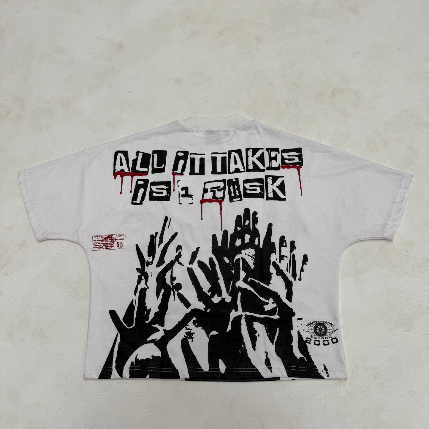 2 Panel Boxy Fit T-Shirt