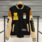Cotton Fleece Chenille Embroidered Varsity Jacket