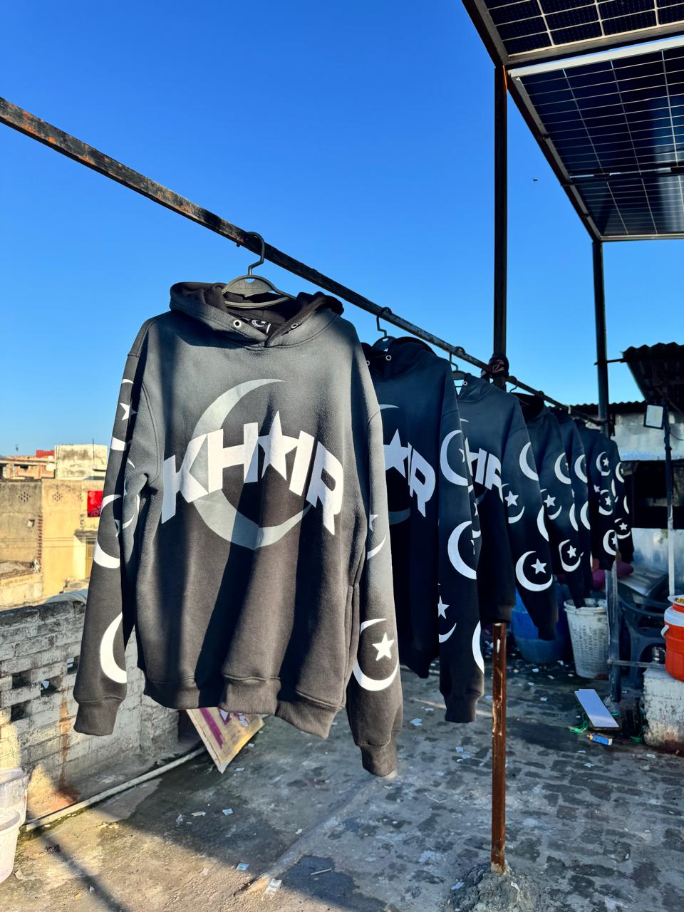 Regular Fit Half Tone Sundried Hoodies