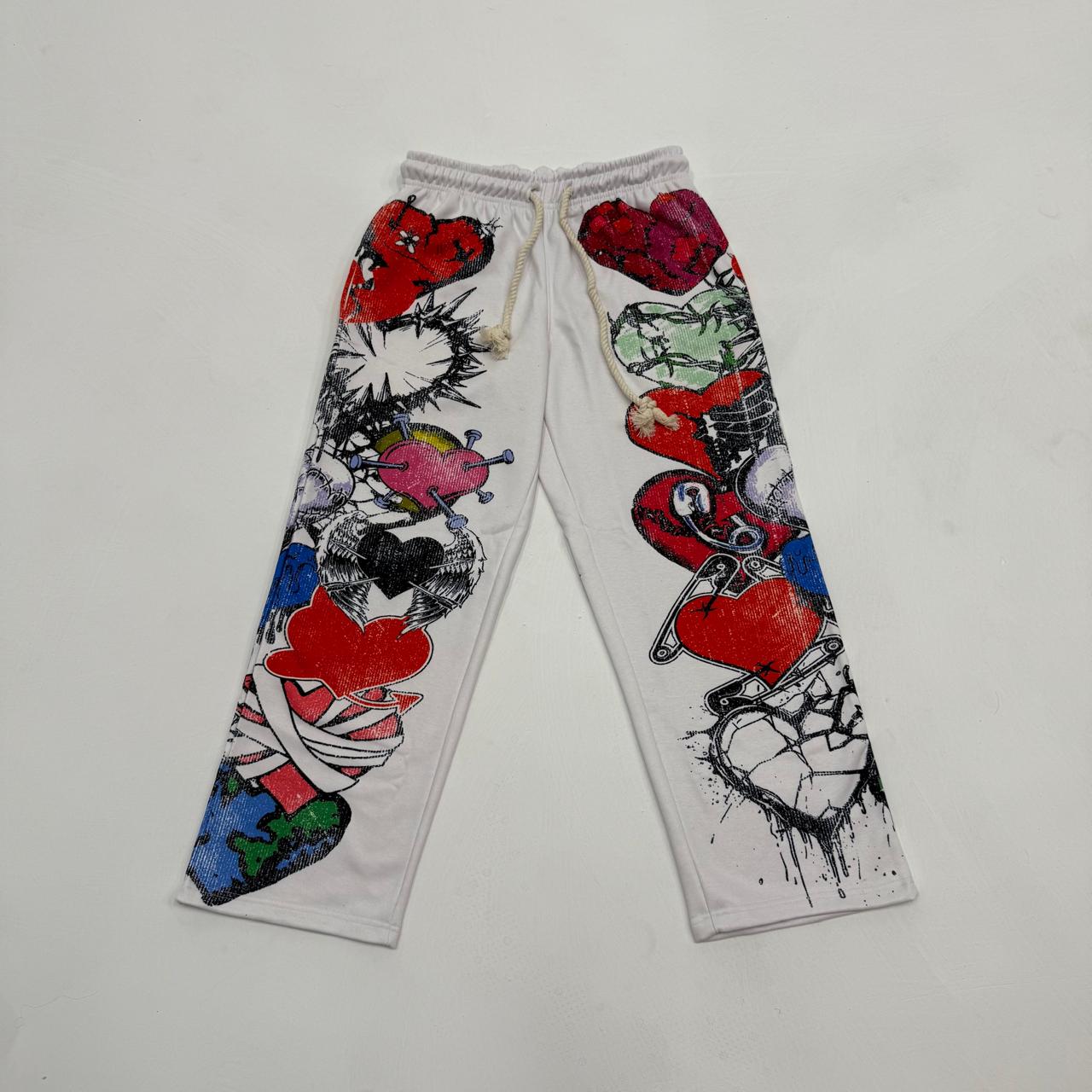 Baggy Sweat Pant with DTG Printing