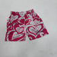 Small Hole Mesh Shorts With Sublimation Print