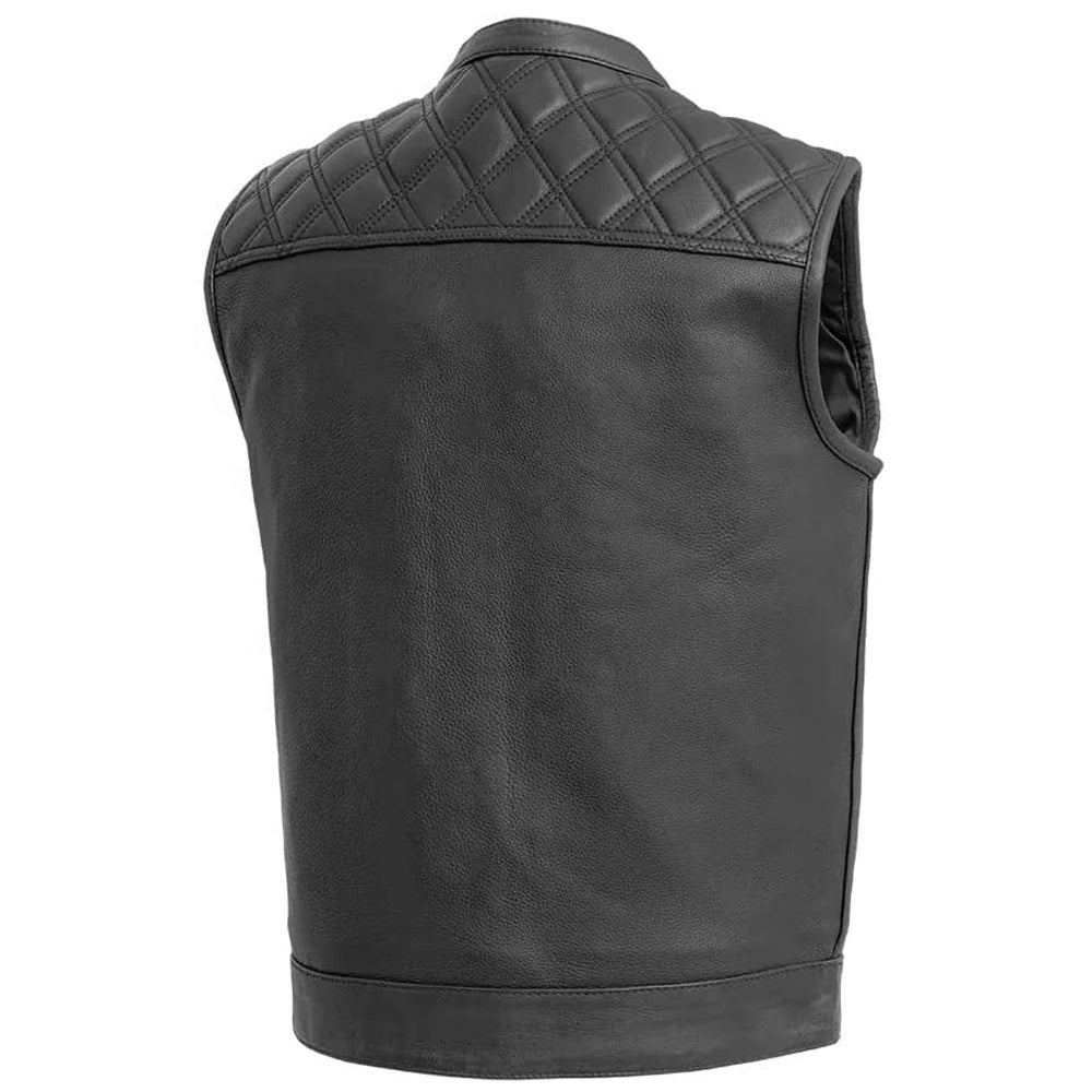 Classic Design Genuine Leather Vest