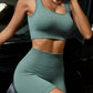 Women's Fitness Set / Yoga Bra & Biker Shorts