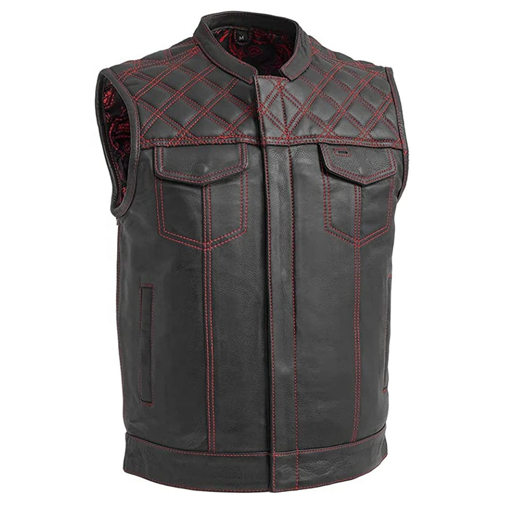 Classic Design Genuine Leather Vest