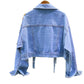 Floral Embroidery Women's Denim Jackets