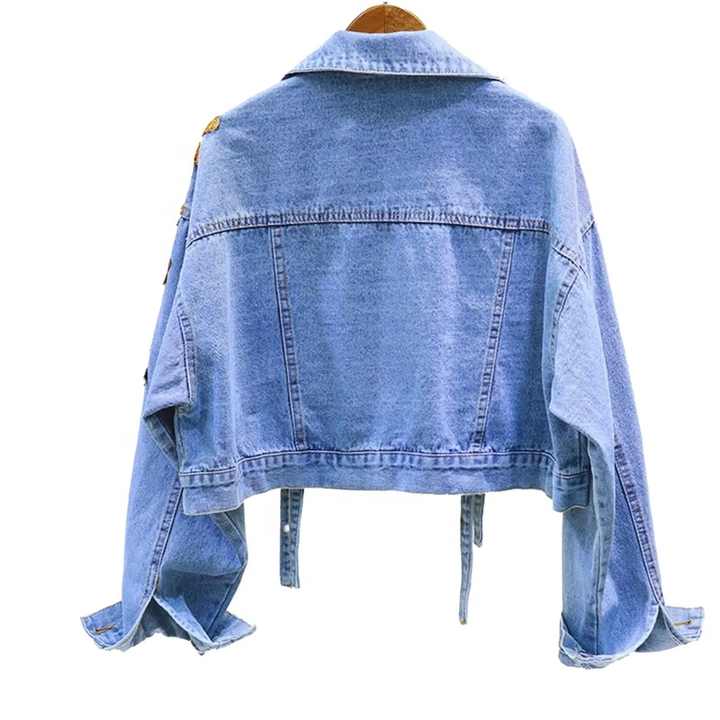 Floral Embroidery Women's Denim Jackets