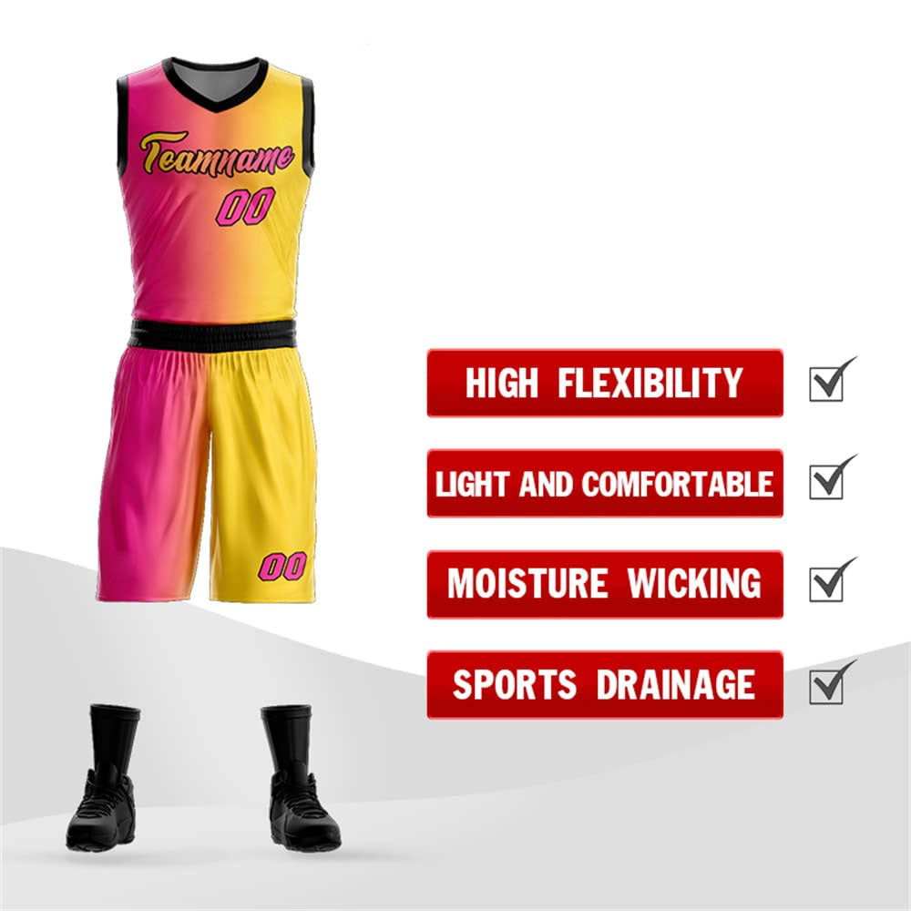 Sublimation Basketball Uniform Set