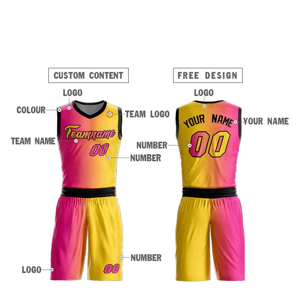 Sublimation Basketball Uniform Set