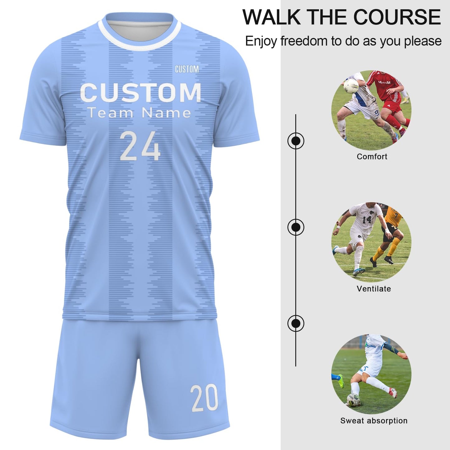 Custom Soccer Uniform Set